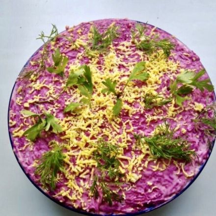 Silvester-Heringssalat nach Oma