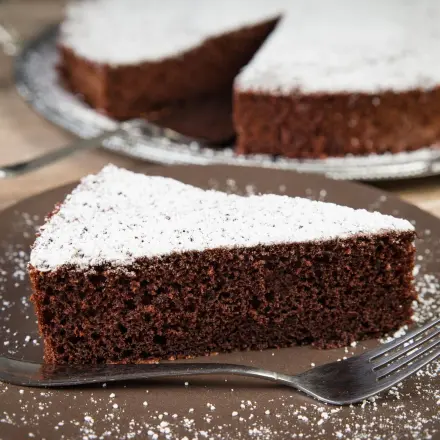 Kuchen in der Wasserbadform/gekochter Kuchen