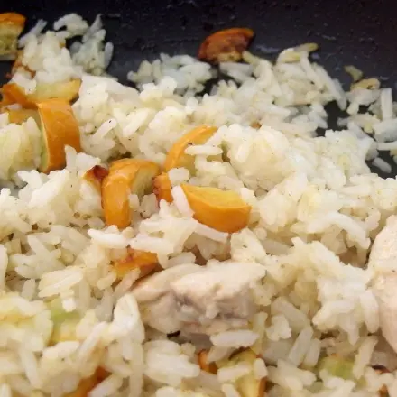 Nudeln/Reis immer doppelte Menge