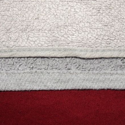 Dicke Handtücher: zwei Handtücher zusammen nähen