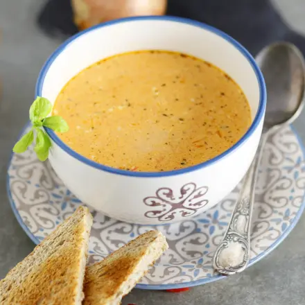 Cremiges Paprikasüppchen