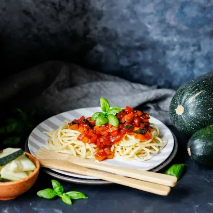 Nudelsoße mit Gemüse - super lecker