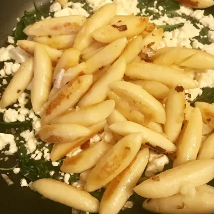 Schupfnudeln, auch "Hundstrümmerl" genannt - selbst gemacht