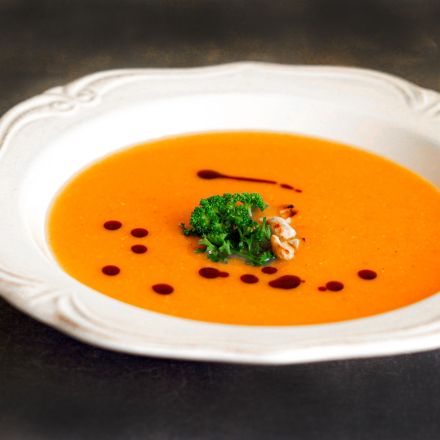 Schnelle Möhren-Kokos-Suppe
