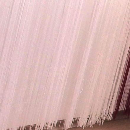 Fadenvorhang richtig kürzen und Fadenreste verwerten