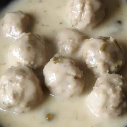 Klopse in Kräutersauce - pommersche Art