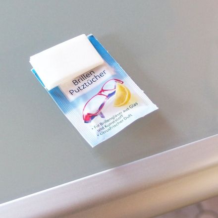 Streifenfreier Glastisch