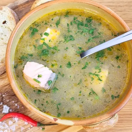 Fischsuppe - nicht ganz so fischig