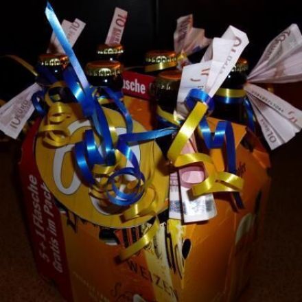 Geldgeschenk für den Mann