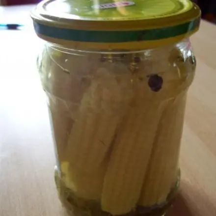 Kleine Maiskölbchen sauer einkochen