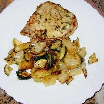 Backofengemüse zu Gegrilltem