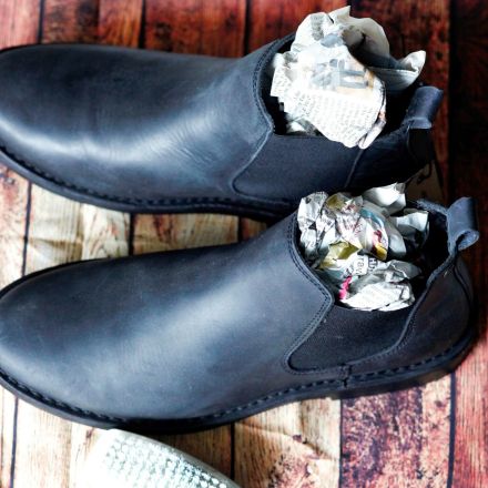 Stark verschmutzte Lederschuhe reinigen - so geht es!