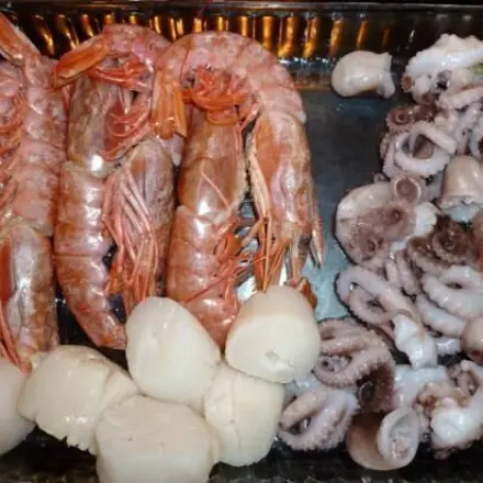 Meeresfrüchteplatte - ein Festessen