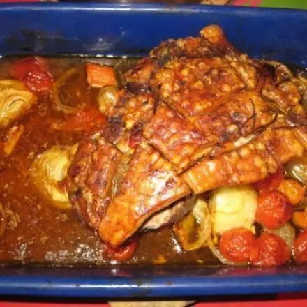 Knoblauchbraten - nicht nur für Hundertjährige