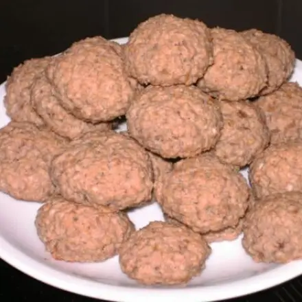 Bananenkekse mit Haferflocken