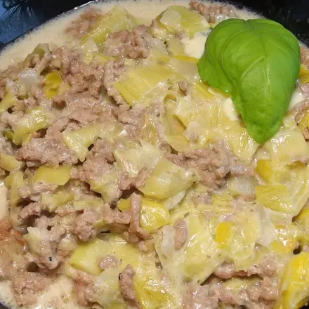 Hack-Lauch-Pfanne