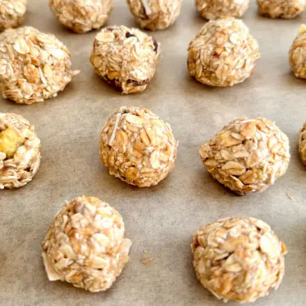 Quarkbällchen für den Hund