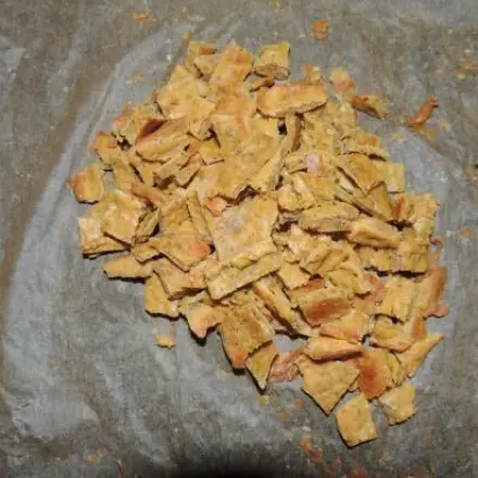 Leberwurst-Chips für den Hund - nicht nur für Silvester