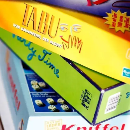 Gesellschaftsspiele tauschen für "neuen" Spaß