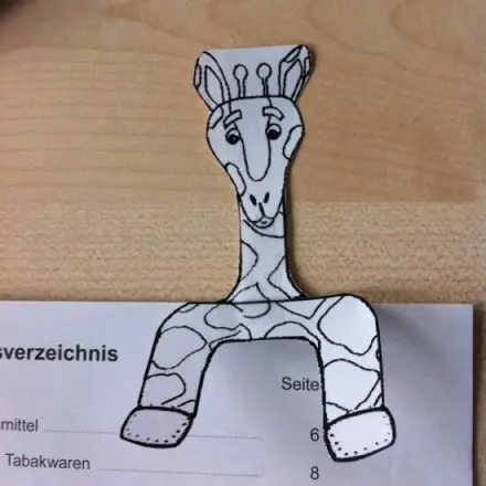 Lustige Tierlesezeichen selbst basteln