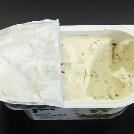 Resteverwertung für angefangenen Frischkäse