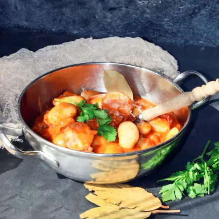 Weißer Bohneneintopf