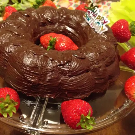 Sehr schokoladiger Schokokuchen