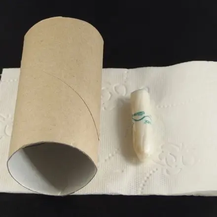 Klopapierrollen (für Frauen) praktisch verwerten