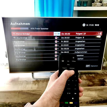 Fernsehsendungen aufnehmen, lange Werbeblocks verringern
