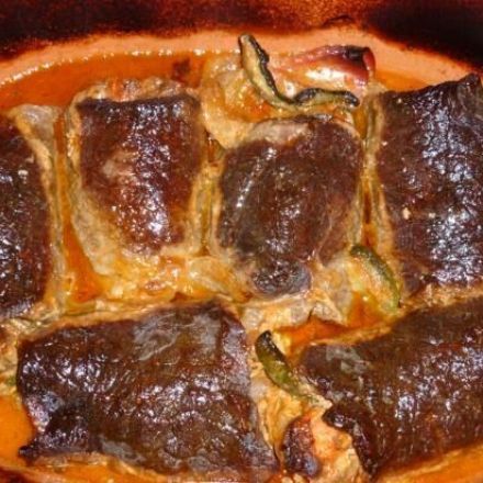 Rouladen im Römertopf geschmort