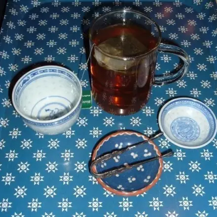 Teebeutel bei Tisch, wohin damit?