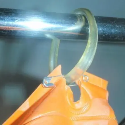 Duschvorhang reparieren