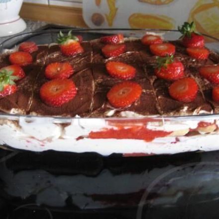 Erdbeer Tiramisu