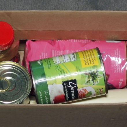 Karton statt Plastiktüte