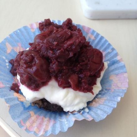 Kirsch-Quark-Muffin