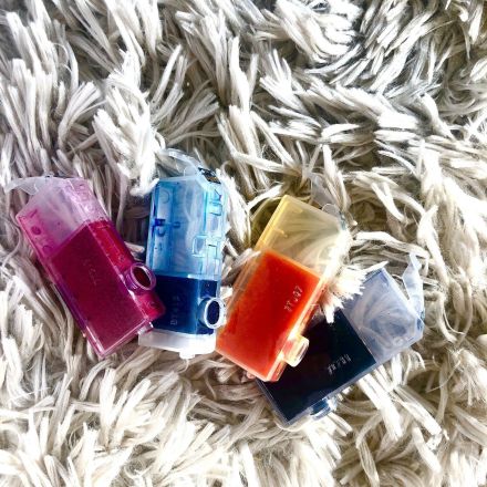 Druckertinte von Teppich entfernen