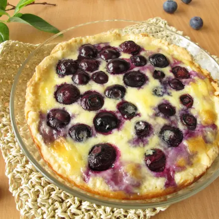 Heidelbeerwähe - ein leckerer, schneller Kuchen