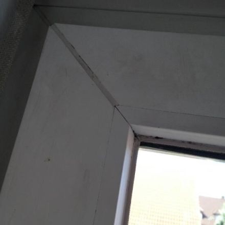 Fensterrahmen effektiv sauber