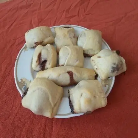 Schoko-Bananen-Taschen