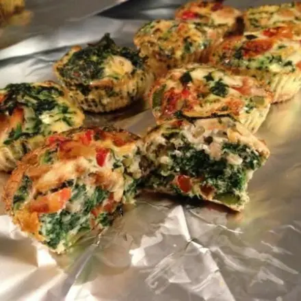 Würzige Eiklar Muffins