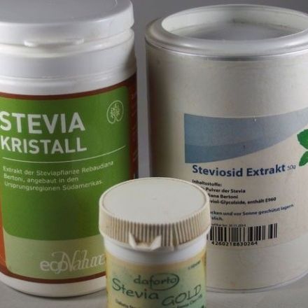 Tee mit Stevia süßen
