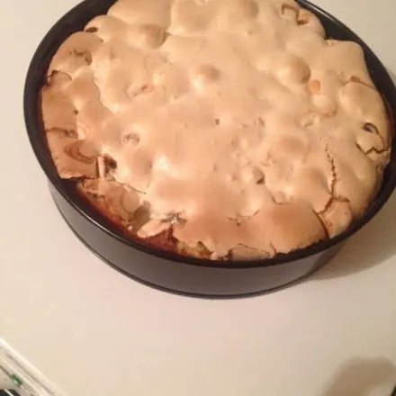 Stachelbeerkuchen mit Baiserhaube