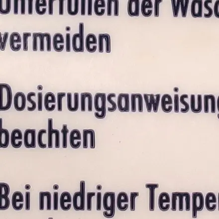Mogelpackung bei Waschmittel