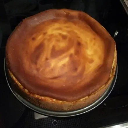 Käsekuchen mit saurer Sahne und Quark