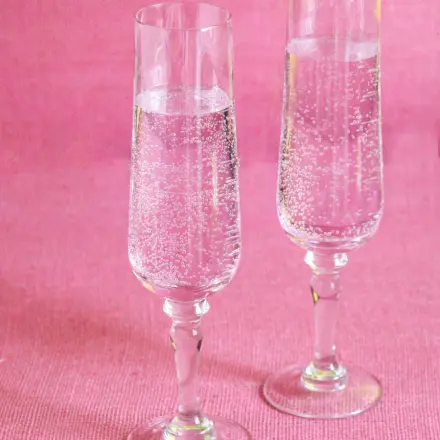 Abgestandener Sekt