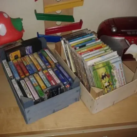 Clementinenkisten weiterverwendet