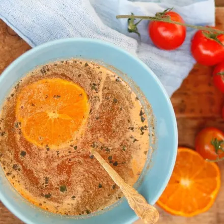 Orangen-Tomaten-Suppe