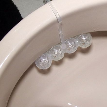 Keine Duftkörbchen fürs WC benutzen