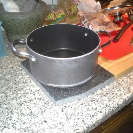 Steine von alten Raclette-Grills weiterverwenden