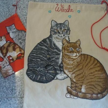 Shirts, Bettwäsche, Beutel u.v.m. mit wenigen Mitteln verschönern